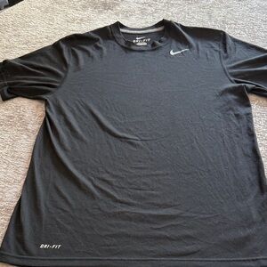 Nike Black Dri-FIT Short Sleeve Athletic Tee